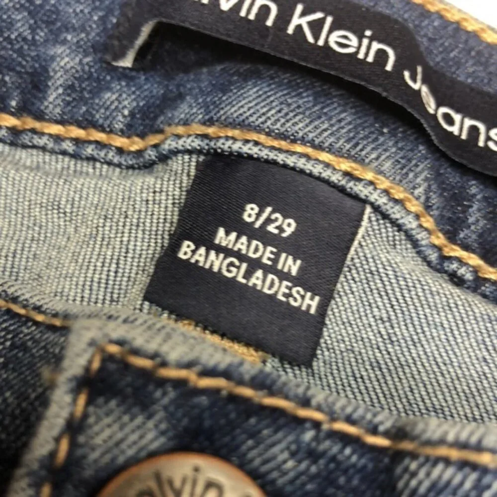 LIKE NEW CALVIN KLEIN VINTAGE HIGH-RISE FLARE JEANS 8/29x28 ⭐️